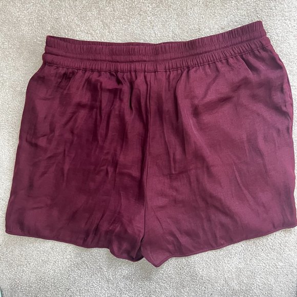 NWT Naked Zebra burgundy shorts, size L - Picture 3 of 6